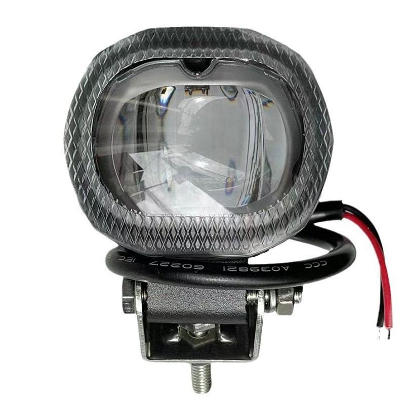 高亮弧形叉车LED安全警示灯 迷你款AGV小车倒车区域边界示宽灯