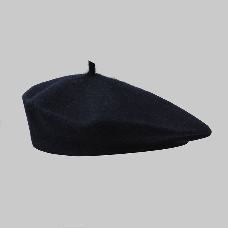 Korean style new autumn and winter women's beret, retro casual and versatile women's dome painter beret details Picture
