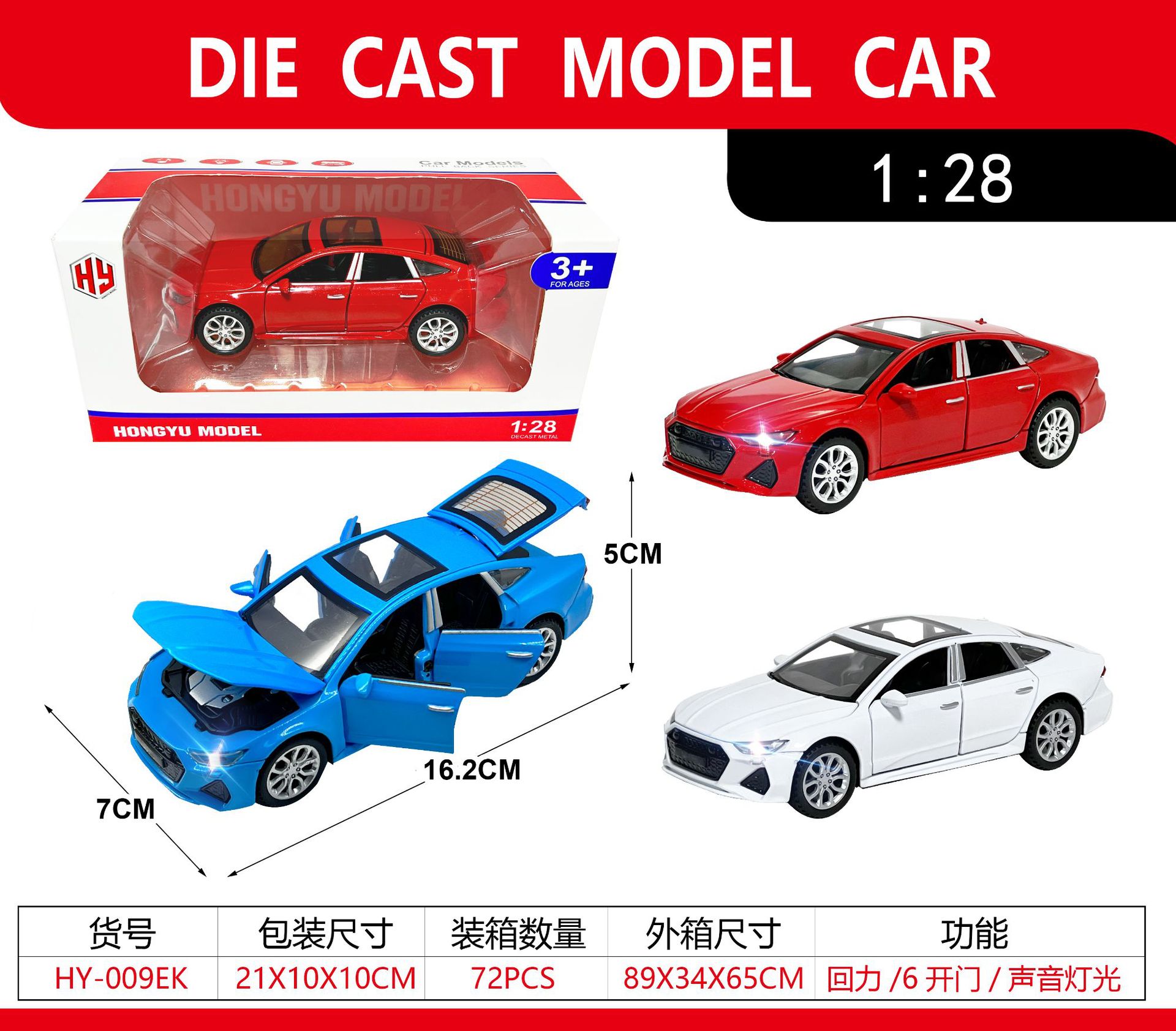 1:28 Simulation Alloy Car Model Children's Drop Resistant Toy Car Car Gift Collection Model Decoration details Picture