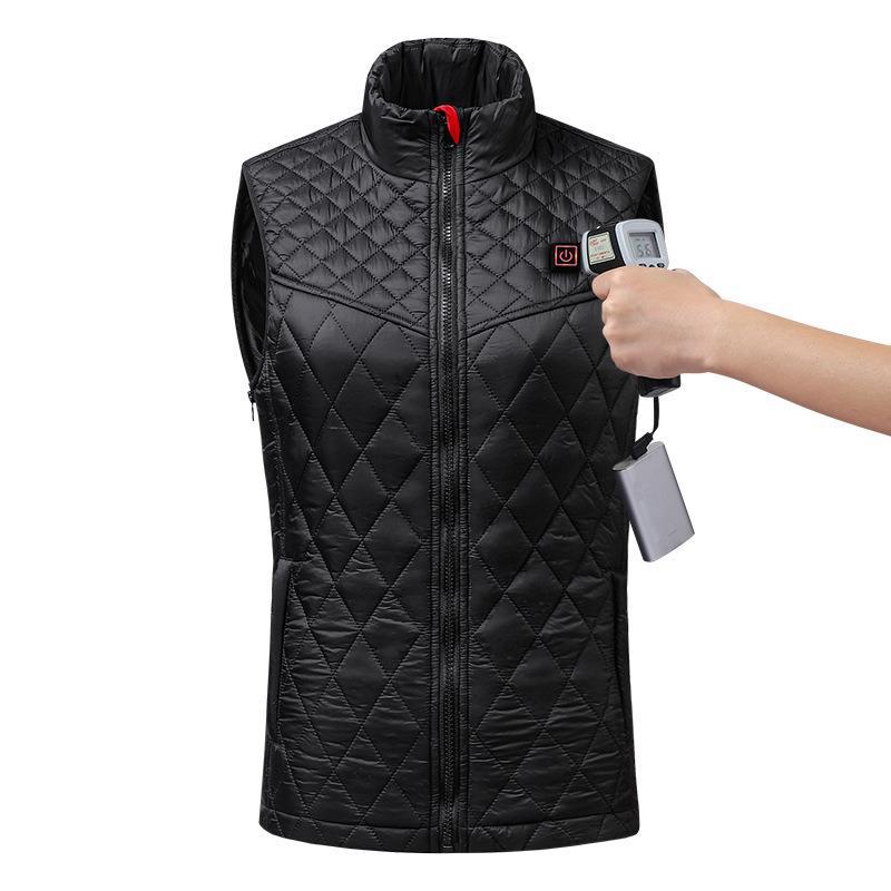New heating vest for women, white cold-proof heating suit, usb smart heating suit, charging vest, cross-border exclusive supply Application Scenario