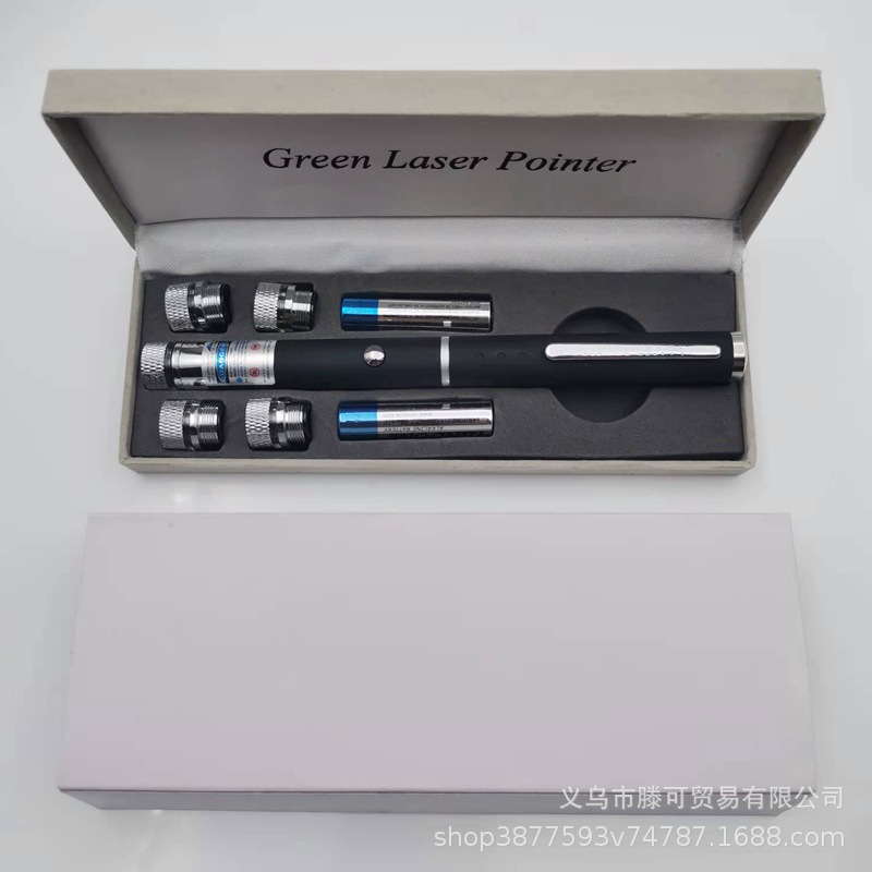 5-In-1 Laser Pointer Pointer Green Pen Infrared Pointer Pointer Teaching Demonstration Laser Light Can Shoot A Single Point Long Distance Application Scenario