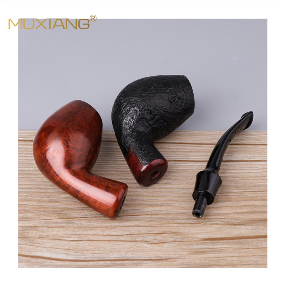 木香木制烟斗白底实物图