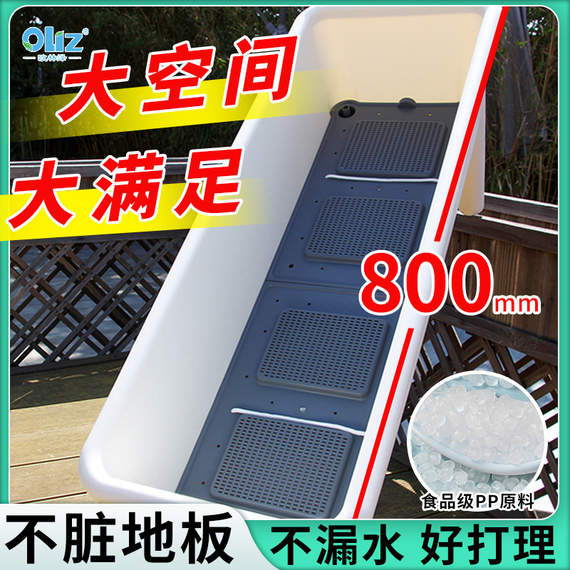 阳台种菜盆一件代发高脚园艺塑料花盆批发大号庭院长方形种植花箱