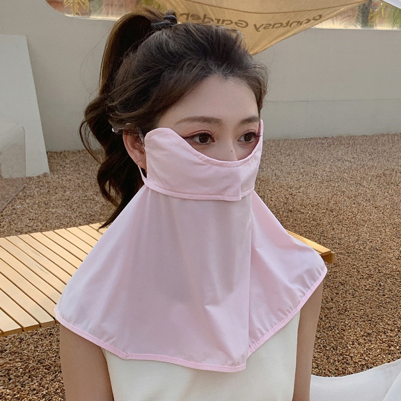 防晒面罩女夏/时尚帽子/百搭帽子细节图