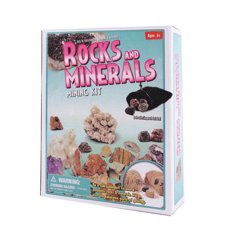 Crystal ore archaeological excavation toys, pearl crystal archaeological hands-on and brain-stimulating toys, intelligence development, small-scale excavation Item Picture