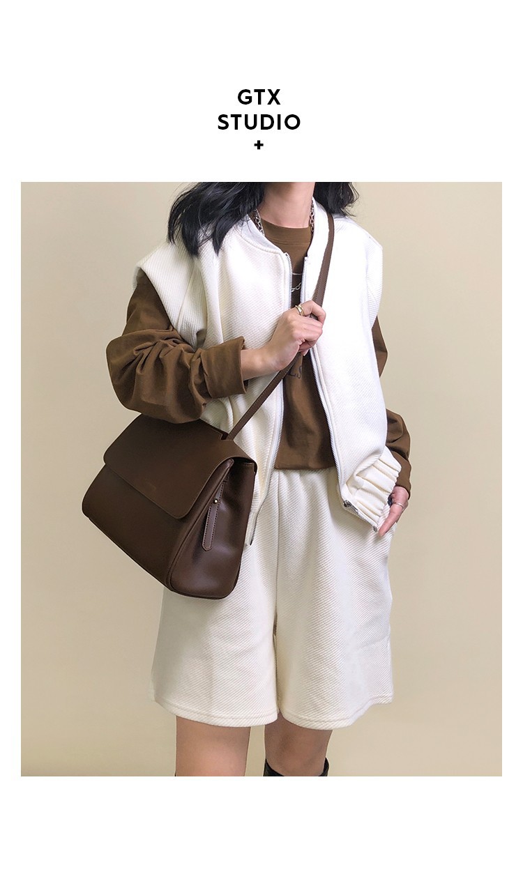 真皮女包高级感手提单肩包牛皮简约时尚大容量百搭斜挎包2025新款详情14