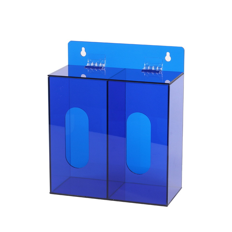Acrylic Box Mask Storage Box Latex Gloves Wall Hanging Paper Box Multi-Functional Transparent Display Box Dust Proof Item Picture