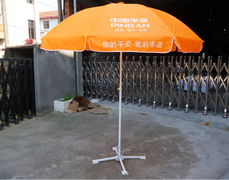 Outdoor sunshade sun umbrella base folding triangular four-corner support umbrella base advertising umbrella portable folding base Item Picture