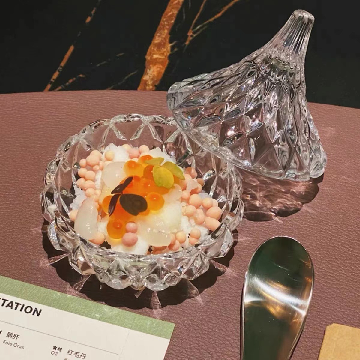 Wholesale of glass sugar jars, crystal jewelry, rings, storage jars, candles, aromatherapy containers, pine nut candy cups and decorative ornaments details Picture