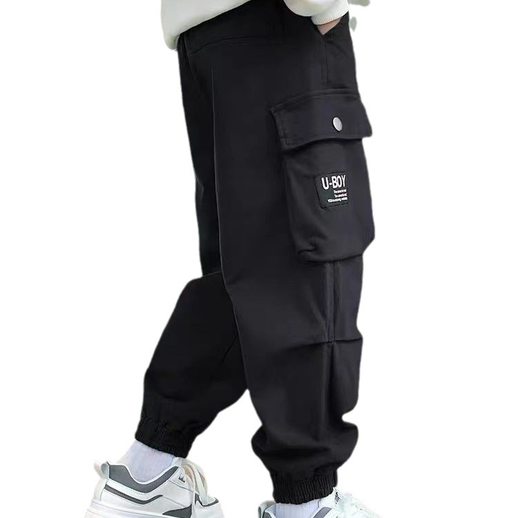 السراويل الخاصة بالأطفال والأولاد في الخريف لعام 2023 الجديدة للبنطلون الأطفال في الخريف Item Picture