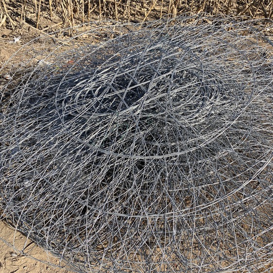 Stainless steel alloy mesh bag for emergency flood control and reclamation materials, flexible steel wire mesh bag for stone throwing, galvanized alloy mesh bag details Picture