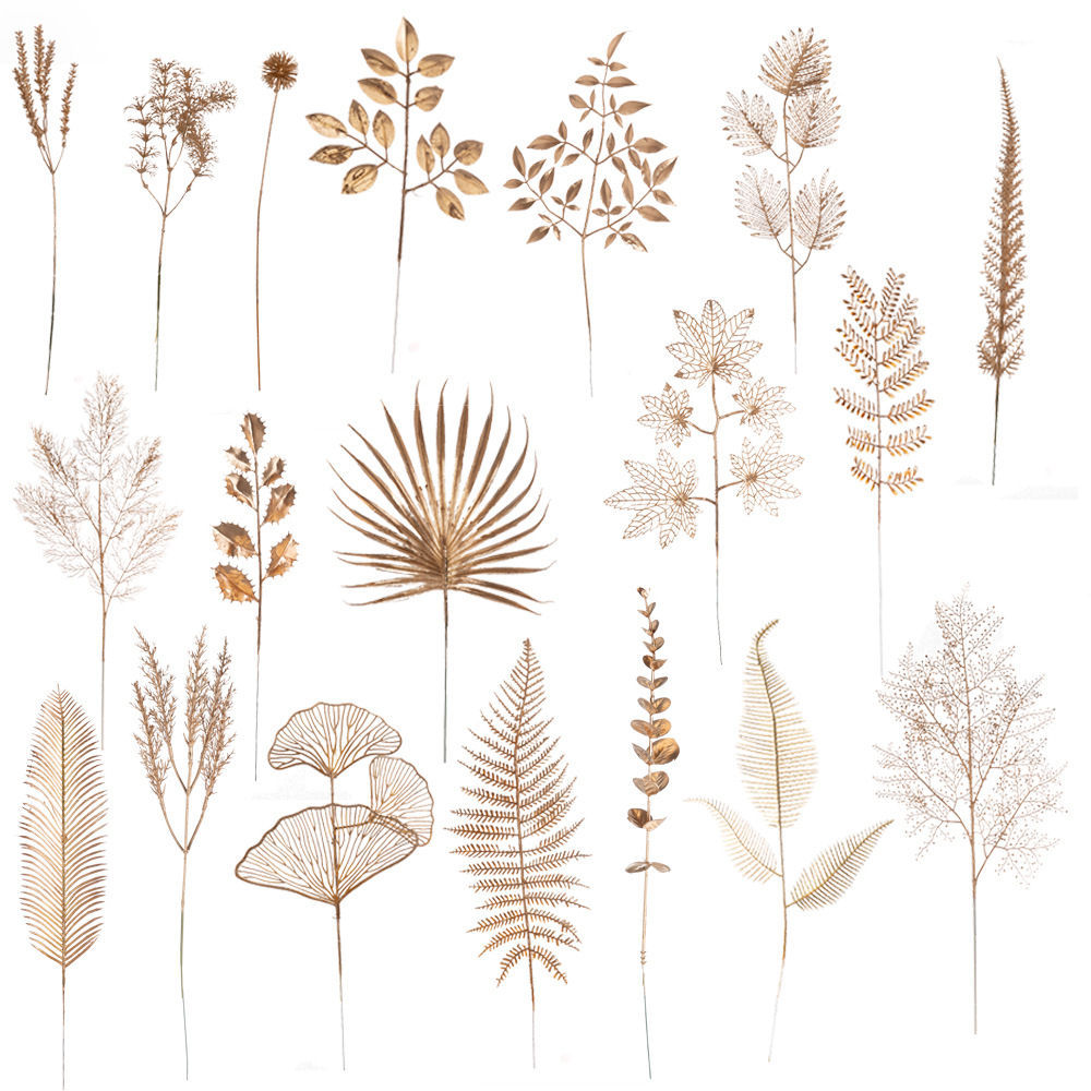 新年花年宵花/圣诞仿真花白底实物图