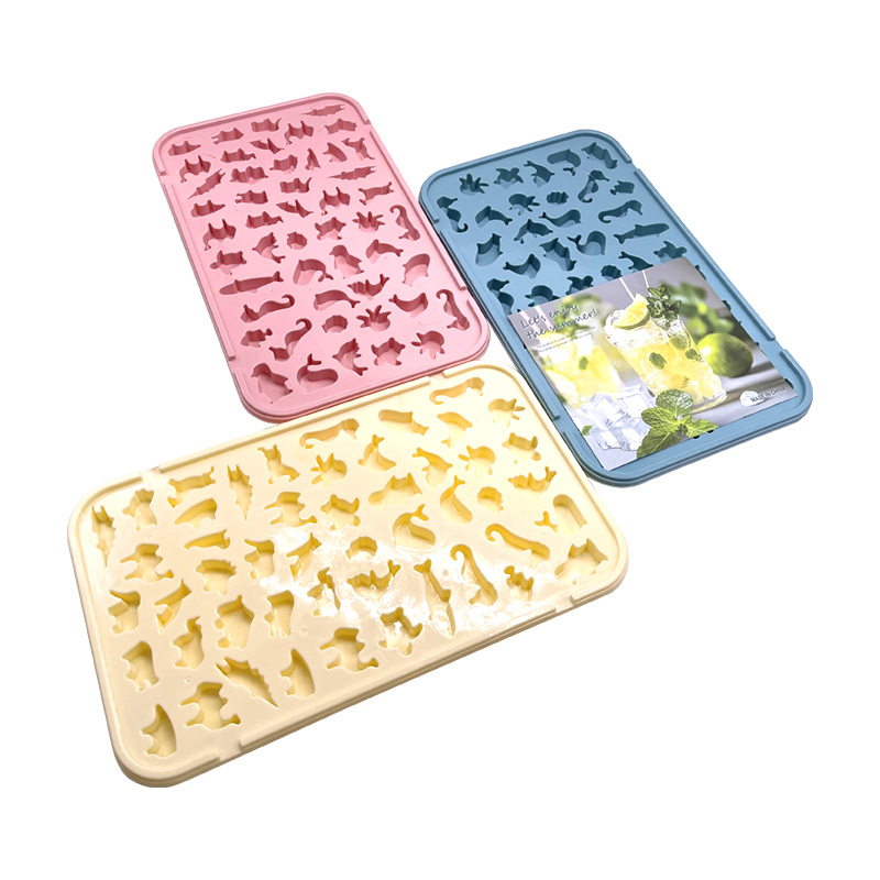 Stock Creative Modeling Ice Lattice Pp Ice Cube Mold Home Frozen Ice Lattice Square Plastic Refrigerator Ice Mold Diy Specification drawing