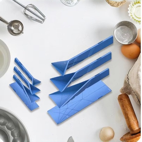 Cross-border Flat 3-1 measuring spoon Kitchen Folding Flat three-in-one measuring spoon tool details Picture