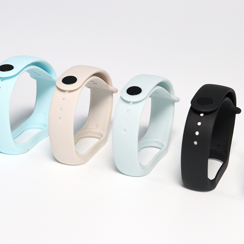 Compatible with Xiaomi Band 8/7/6/5/4 wristband, watch 3, nfc 9th generation smart replacement strap, silicone strap Item Picture
