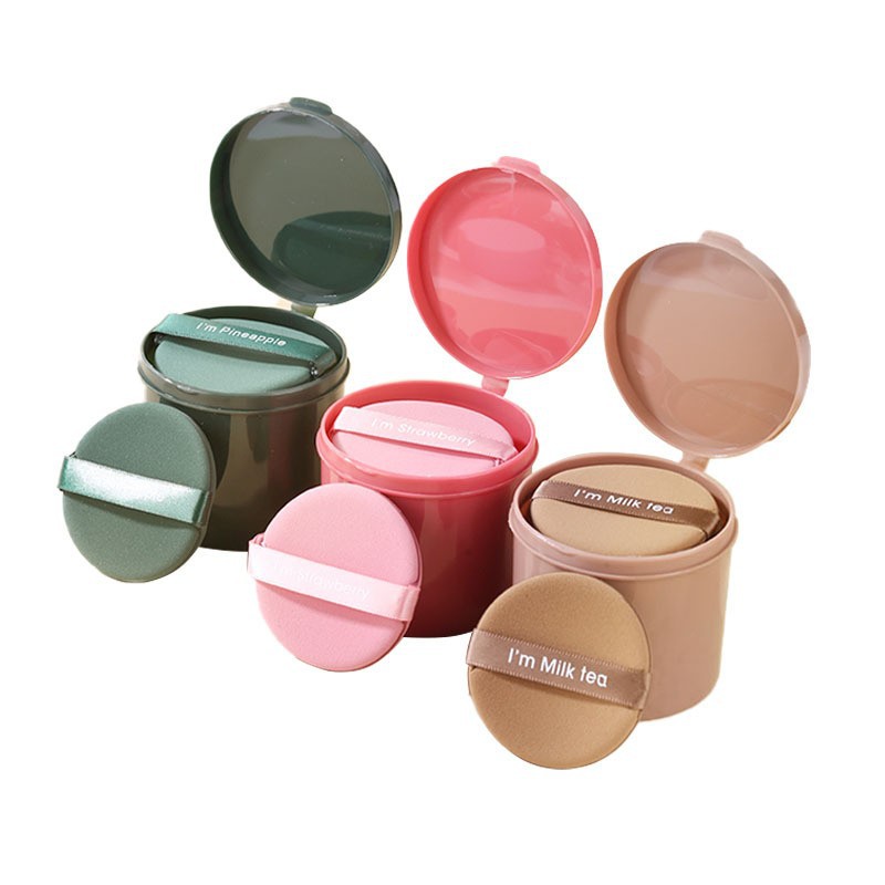 Luo Pai Air Cushion Powder Puff Air Cushion Egg Yolk Pie Dry And Wet Makeup Puff Makeup Spot Factory Direct Sales Item Picture