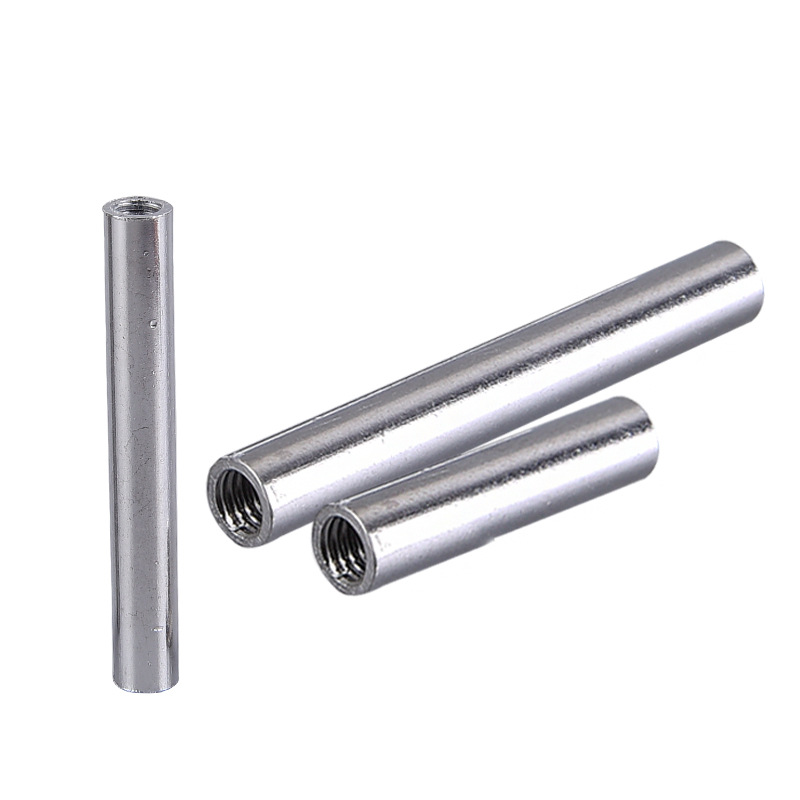 灯饰内螺纹连接件紧固件空心M4内牙管 通孔空心连接管接头内牙棒详情图5