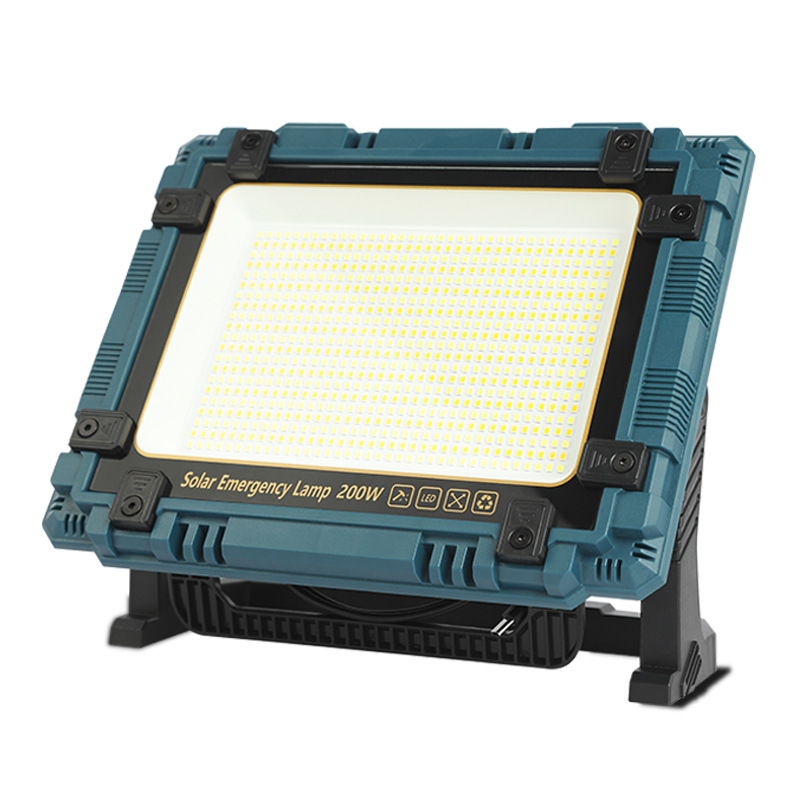 Solar Split Floodlight Work Light Endless Dimming Long Life Rechargeable Multi-Functional Camping Light Item Picture