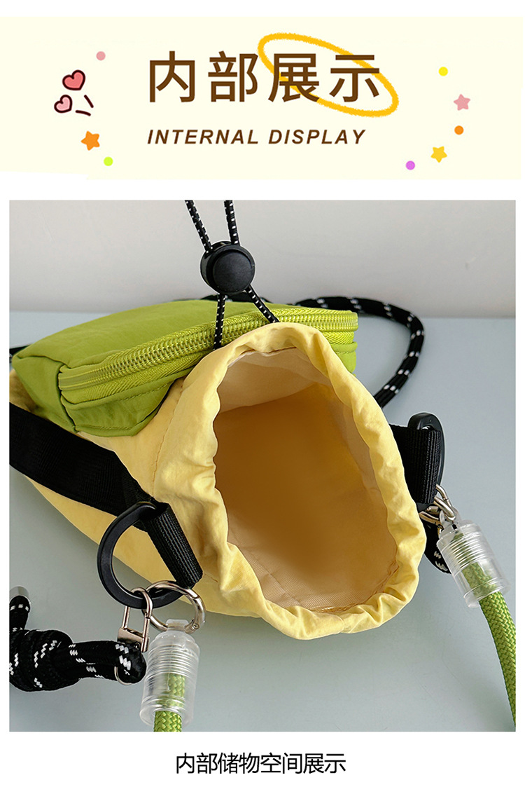 Spring 2025 new Orange fashionable and versatile portable phone bag, small bag, outdoor cycling single-shoulder crossbody bag, street style pic 29
