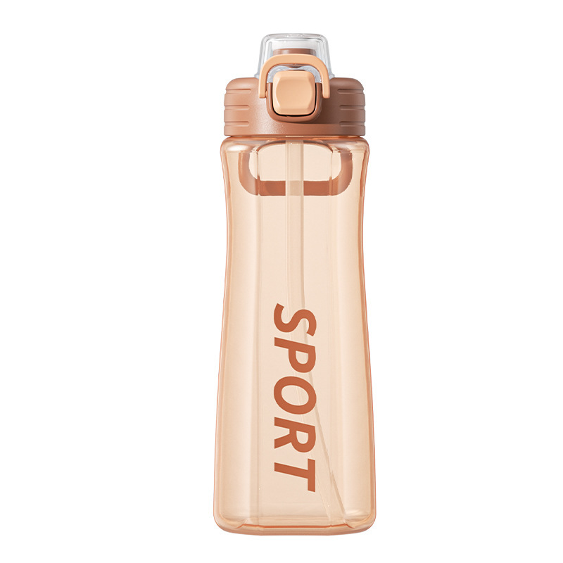 New Plastic Cup Large Capacity Space Cup High Appearance Level Handy Cup Outdoor Sports Cup With Straw Cup Wholesale Item Picture
