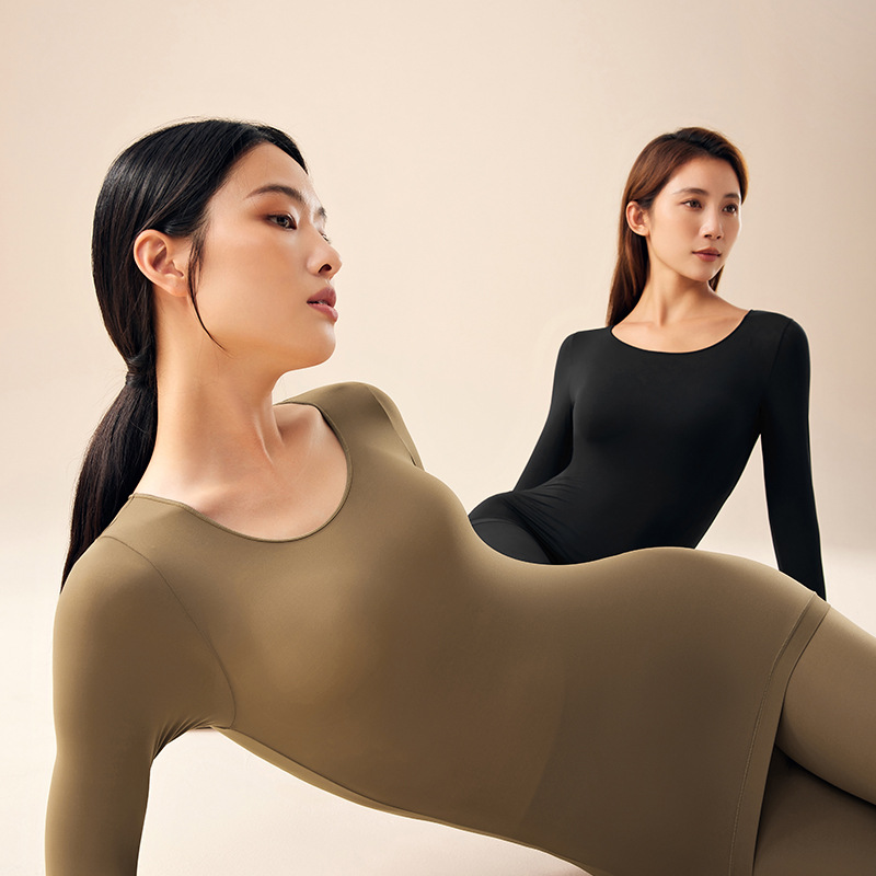He Sheng Long Super Factory Autumn And Winter Hyaluronic Acid Skin Clothing Nourishing Skin Light Muscle Sole Clothing Without Trace Slimming High Elastic Warm Application Scenario