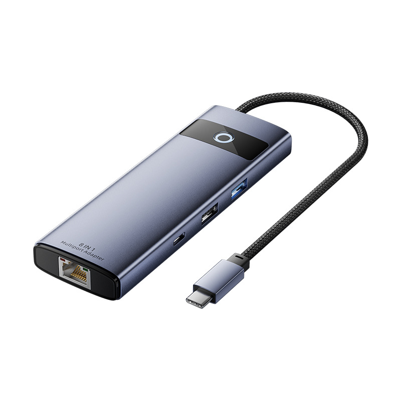 Usb C Docking Type C Expander Laptop Splitter Multi-Function Hub With Network Port Item Picture