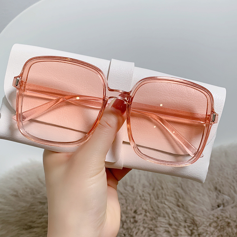 Rice Nail Square Sunglasses Gradient Color New Sunglasses For Women Trend Uv Protection Retro Sunglasses Specification drawing