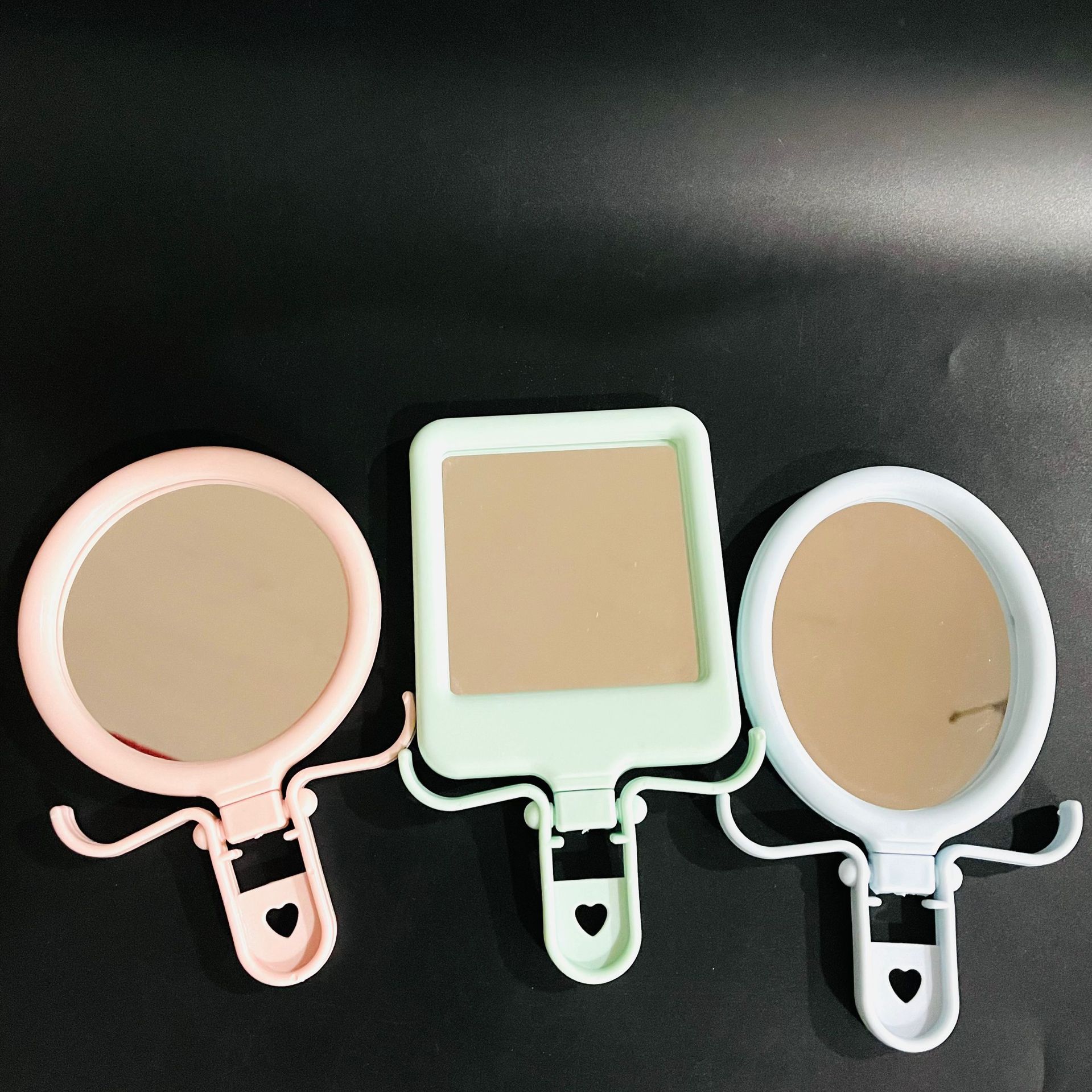 梳子镜子/镜子/可折叠化妆镜/小镜子/化妆镜产品图