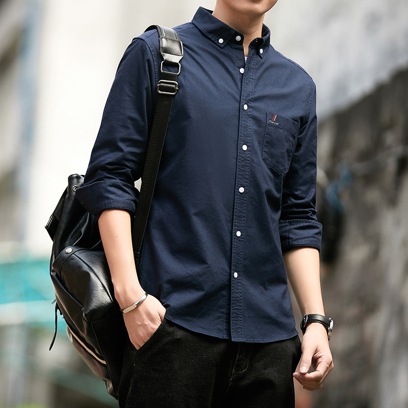 男士衬衫实物图