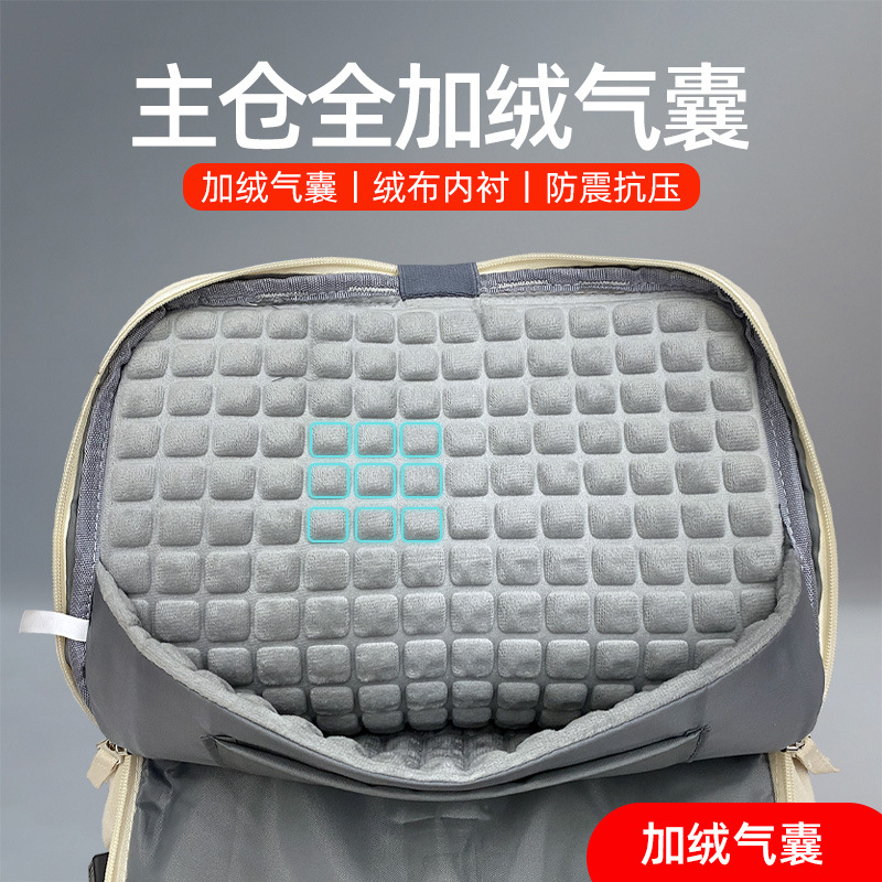 2024 New men's and women's travel bags, business 15.6-inch large-capacity schoolbags, college students' computer bags, backpacks Specification image