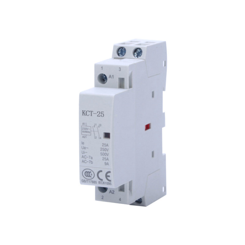 小型家用接触器KCT-25模数化家用1/2/3/4P小型低压家用交流接触器