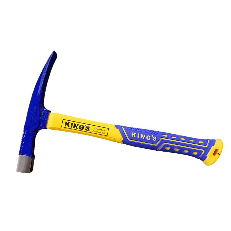 Exploration Hammer Flat Head Hammer Mining Geological Exploration Escape Hammer One Professional Tool Small Multi-Function Mason Hammer Wholesale Item Picture