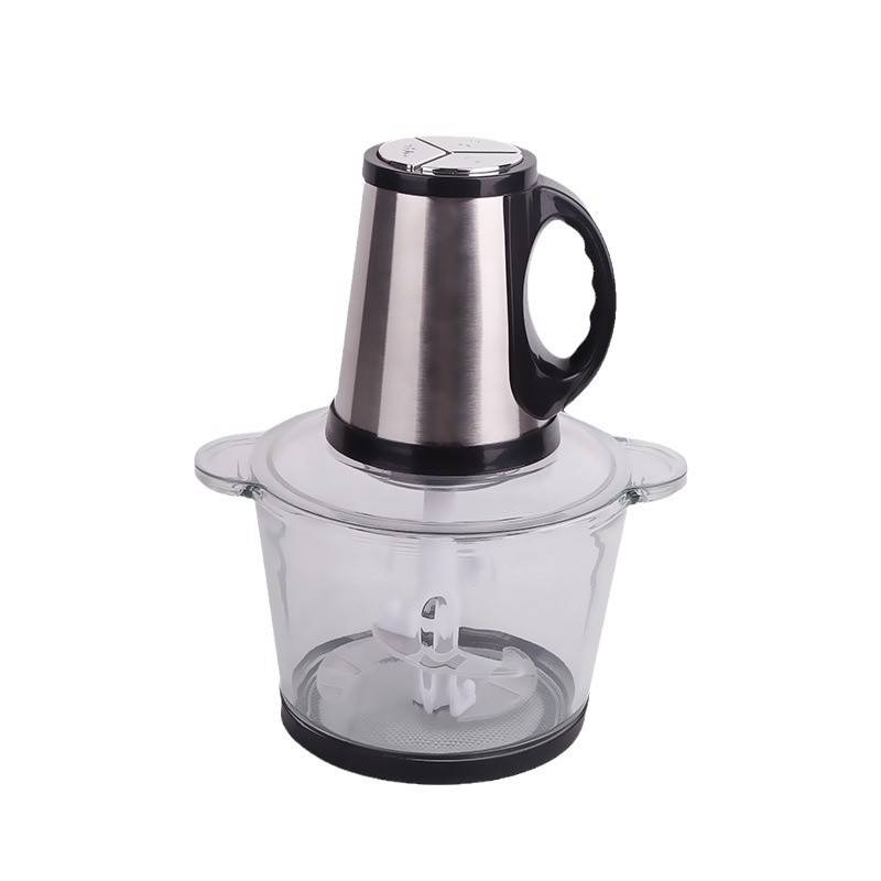 2-Liter English Color Box, European Standard Plug Blender, Food Processor And Glass Meat Grinder For Foreign Trade Export Item Picture