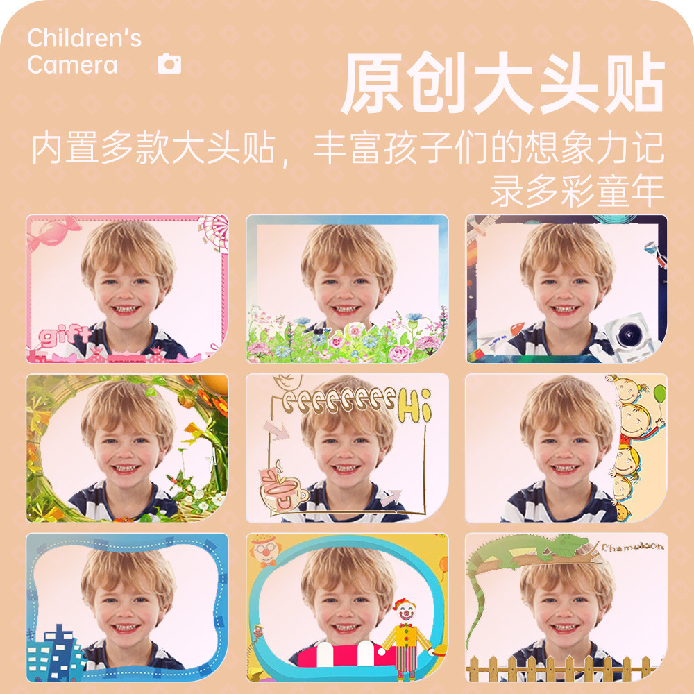 A9 Cross-border Children and Students Digital Mini Camera Fun Toy Educational Birthday and Festival Gift Camera Specification image