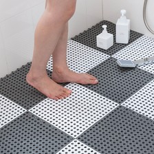 浴室防滑垫可拼接可裁剪淋浴地垫满铺厕所卫生间家用隔水脚垫子