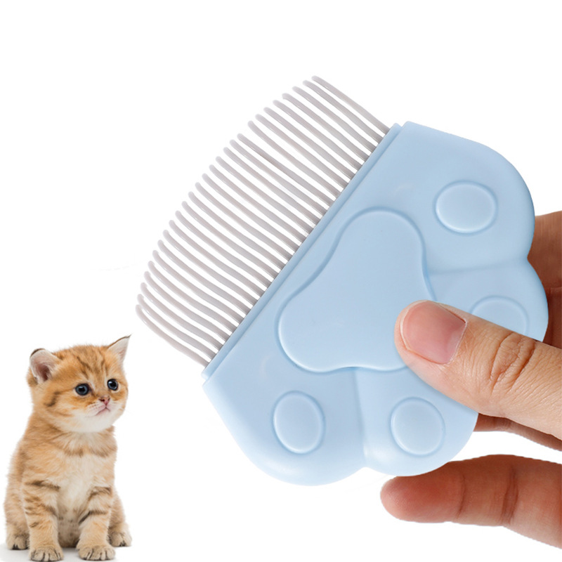 宠物按摩梳 猫咪狗洗澡按摩器 猫爪去浮毛掉毛刷开结 清洁美容用详情图4