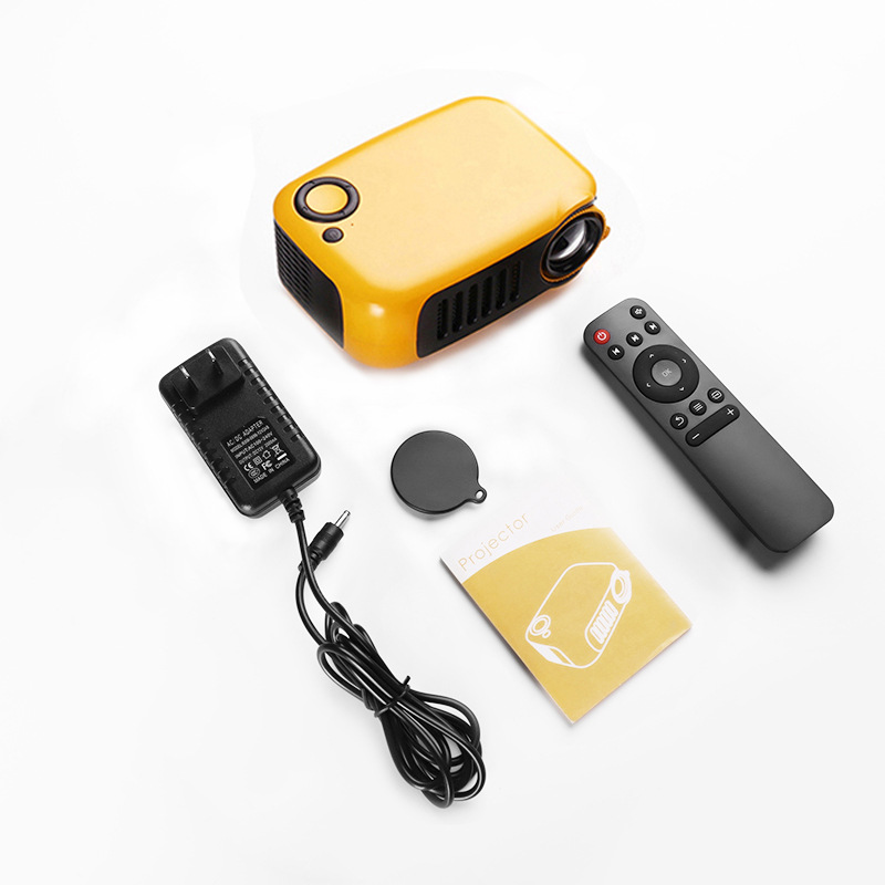 Foreign Trade A2000 Mini Portable Led Outdoor Mini Hd 1080P Mobile Projector Children's Projector Item Picture