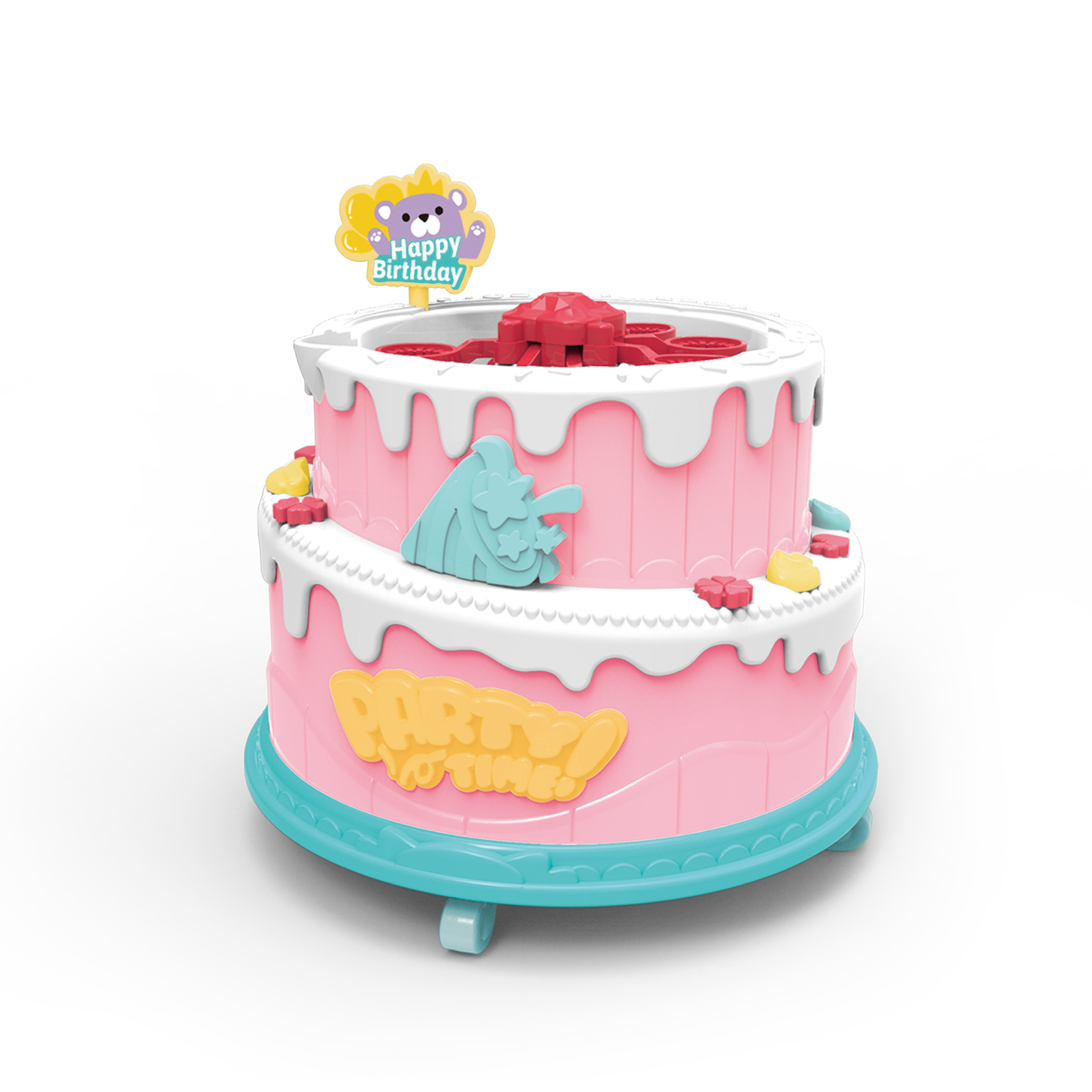 Amazon children's wedding photo atmosphere special cakes, bubble machines, toy props, plastic electric sound and light, Children's Day gifts, Douyin bestsellers, street stall wholesale Application Scenario