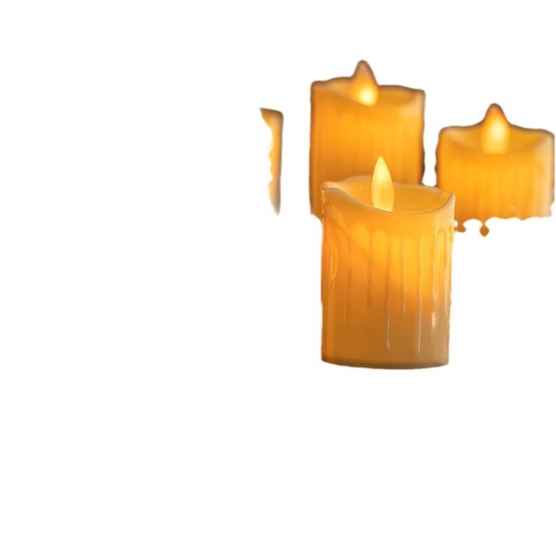 Electronic Candle Led Simulation Candle Restaurant Club Wedding Celebration Birthday Romantic Proposal Christmas Light Decoration (Price Negotiable) Specification drawing