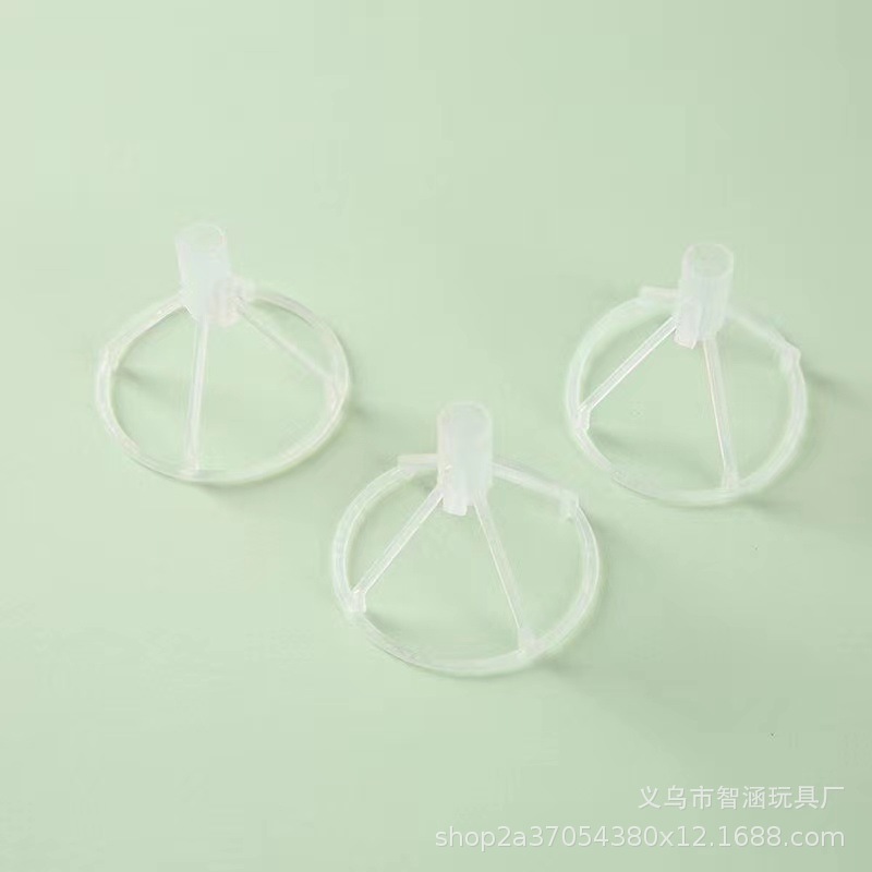 Wholesale of colorful ball club holders, three-color transparent club holders, thickened, night market street balloon promotion pic 11