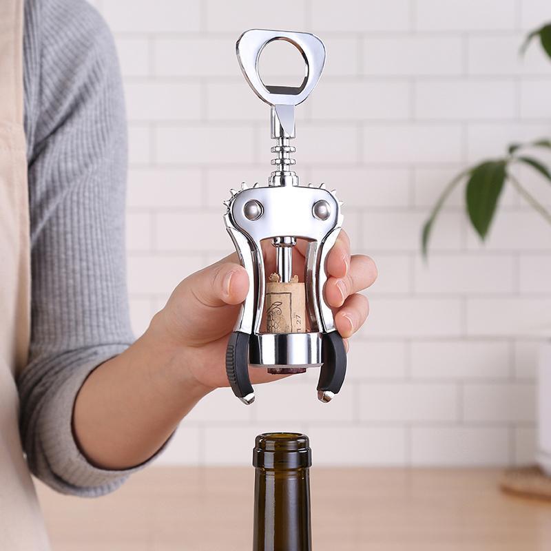 A multi-functional household wine opener, stainless steel wine and beer bottle screwdriver, and a wine opener Specification image