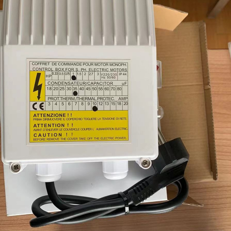 跨境单相控制盒2hp control box 潜水泵深井泵配件控制器亚马逊