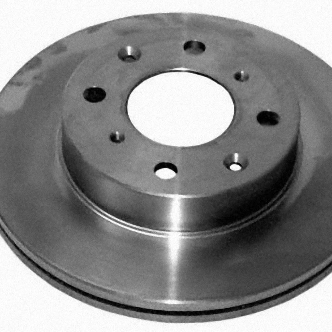 The universal parts for automotive brake discs, Jumeite ventilated discs, are marked and drilled details Picture