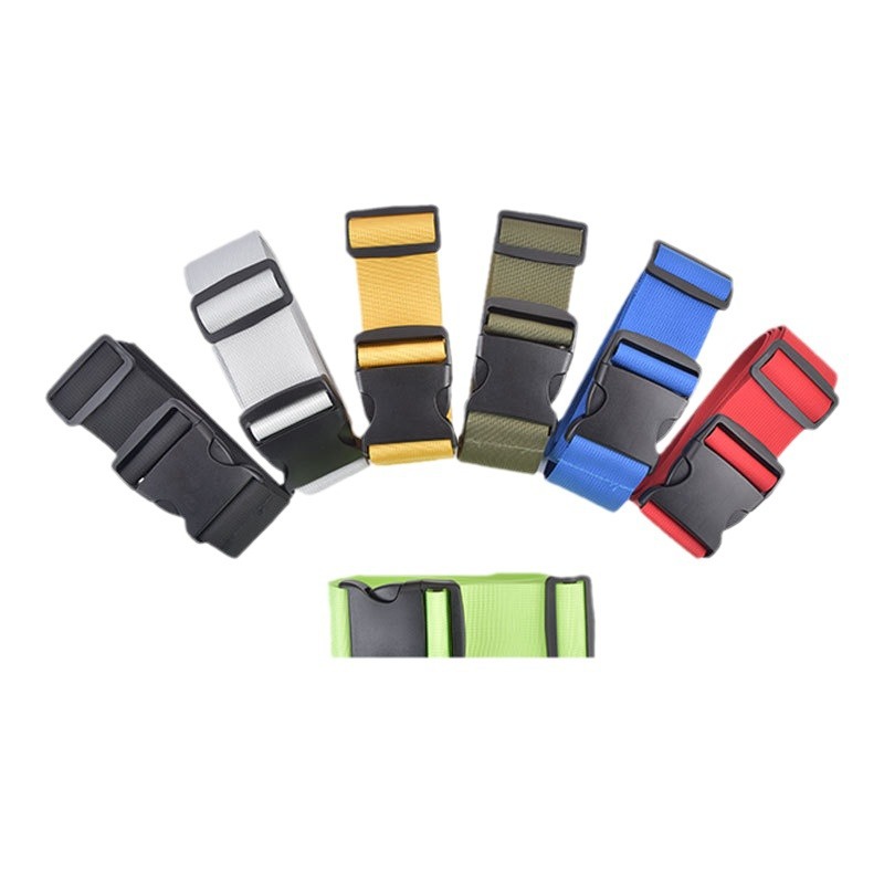 One-piece luggage strap, suitcase packing strap, adjustable handle, suitcase binding and fixing strap, travel suitcase strap Item Picture