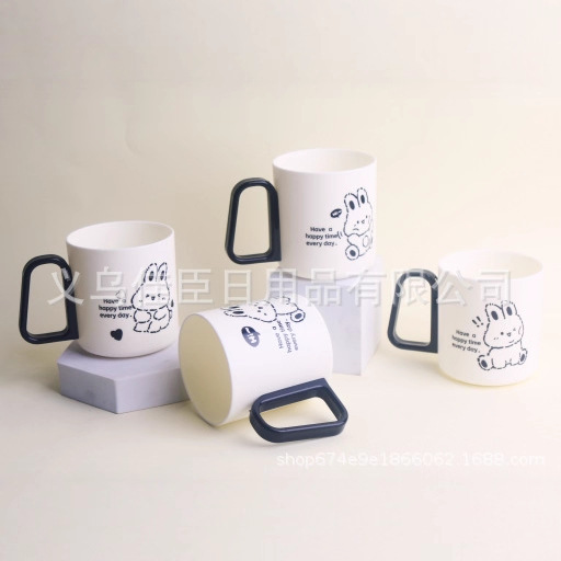 Cute mouthwash cups, student dormitory brushing cups, couple toothbrushes and toothsets, children's toothbrush cups, creative toiletries details Picture