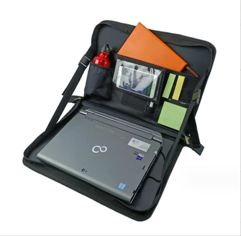 车载折叠电脑白底实物图