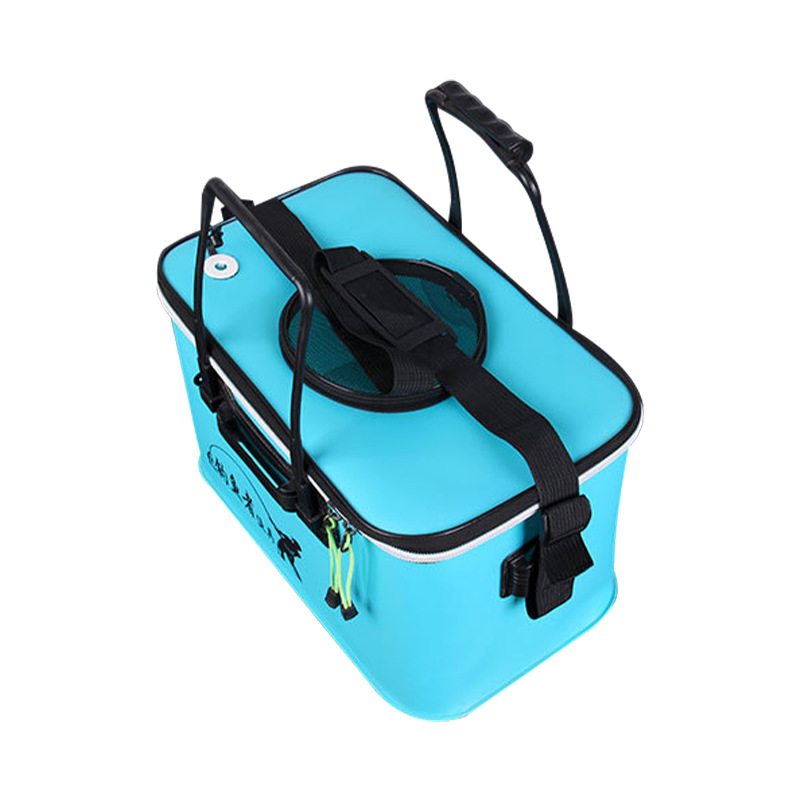Wholesale fishing gear, fishing buckets, live fish buckets, EVA multi-purpose, foldable outdoor car wash buckets, fish keeping buckets Item Picture