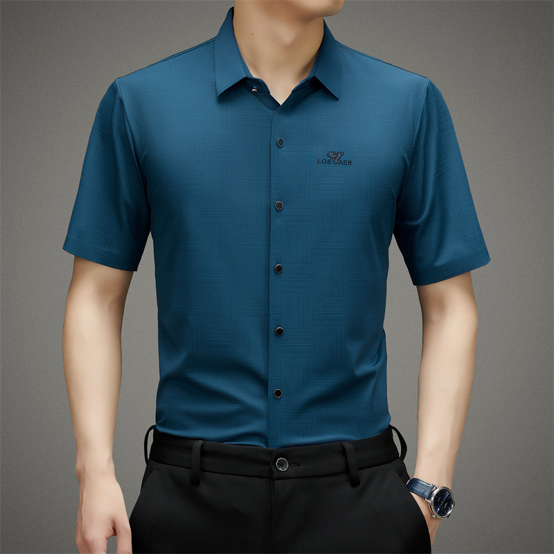衬衫短袖男夏细节图