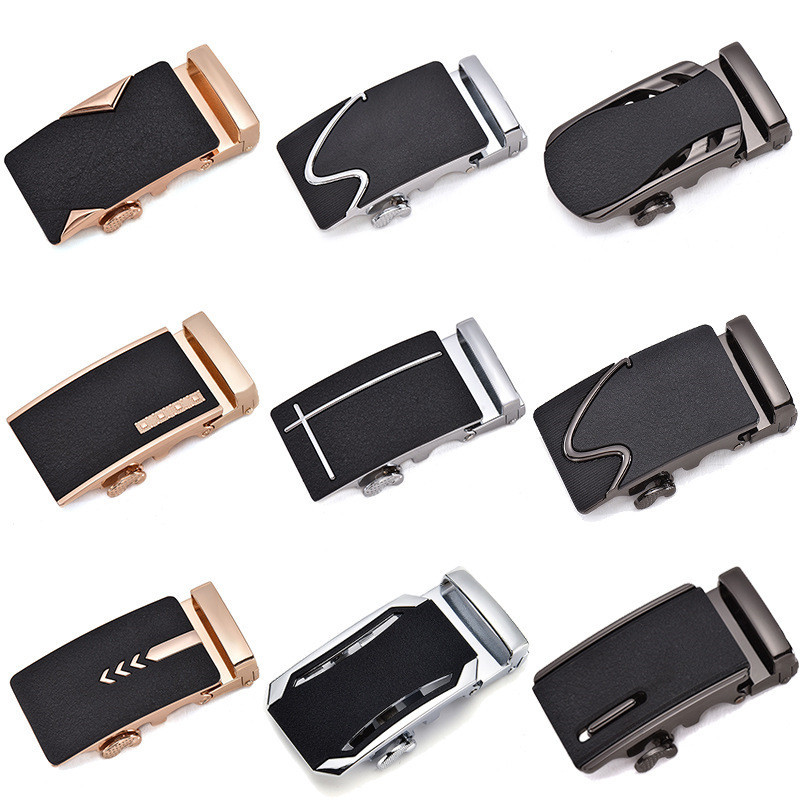 新款合金自动扣男士商务自动扣4.0广州腰带扣头厂家直销