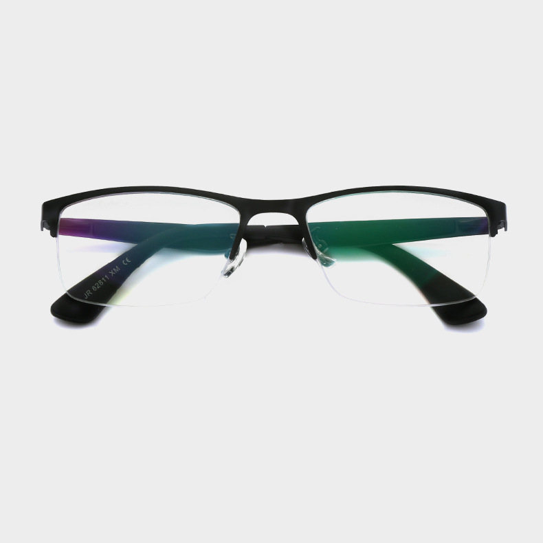 New popular men's glasses for the elderly, fashionable reading glasses for the elderly, metal-framed lightweight glasses